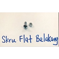 ❤️skru flat belakang siap nut ❤️1 set rm0.30 barang cantik besi quality qualiti