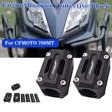 Motorcycle Accessories Bumper Engine Guard Protector Block Crash Bar Decorative For CFMOTO CF MOTO c