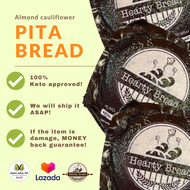 KETO PITA BREAD MADE FROM ALMOND CAULIFLOWER (6pcs.) - Hearty Bread Product