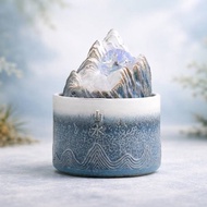 迷你山水流水  USB插頭 山高水長 聚氣納財