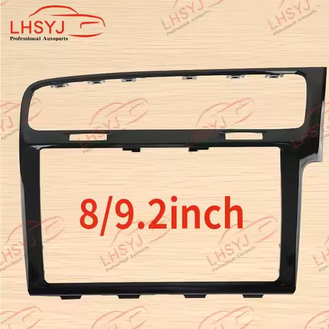 RHD Right-hand Drive Radio Panel For VW Golf 7 MK7 Golf 7.5 MK 7.5 MIB Screen 2 Din Radio Trim Frame