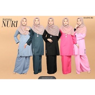 KURUNG NURI BY HASNURI * baju kurung moden sedondon baju melayu german cotton