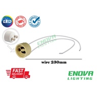 GU10 SOCKET LAMP HOLDER BASE CERAMIC WIRE CONNECTOR