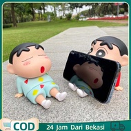 Phone Holder Shinchan Crayon Shinchan Figure Toys Phone Holder Shinchan Figure Crayon Shinchan Lazy 