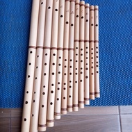 Mantab Suling Dangdut 1 Set,Suling Bambu 1 Set Ready Ya Kak