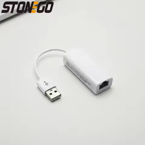 100Mbps USB 2 0 to RJ45 Network Adapter for Mac Android Tablet PC Windows 7 8 10 No Driver Needed