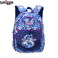 Australia Smiggle High Quality Original Children's Schoolbag Girls Backpack Winged Unicorn 16 Inches Large Capacity Kids' Bags----&amp;**&amp;