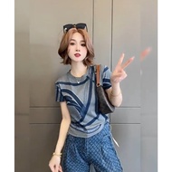 Young and dynamic 3D printed cotton t-shirt_A1351