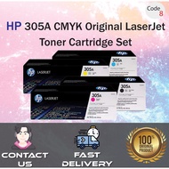 HP 305A CMYK Original LaserJet Toner Cartridge Set