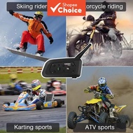 Moto Intercom Bluetooth Helmet Headset Motorcycle Interphone 6 Riders