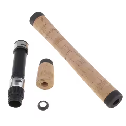 Long Handle Soft Cork Grip Fishing Rod Handle And