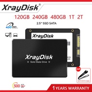 SSD SATA III 2.5" (120GB/240GB/480GB/1TB/2TB)  Internal SSD Up to 550MB/s