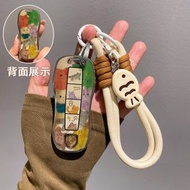 冰種綠玉髓無事牌吊墜鑲嵌帝王綠翡翠色瑪瑙玉項鏈方形平安牌掛墜 - 20·無事牌吊墜約42*19MM裸貨