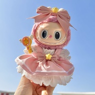 Only Sale Clothing] พวงกุญแจตุ๊กตา labubu Macaron labubu Sakura น่ารัก 17 ซม. อุปกรณ์เสริม สําหรับเด็กผู้หญิง