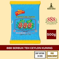 888 Serbuk Teh Ceylon Kuning | Teh Tarik & Teh O Halal | 500g