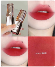 Mistine Lipstick Milk Coffee Shiny Cloud Velvet Lip Freeze J01 Lip Glaze S03 New V02 Lip Honey S04 A