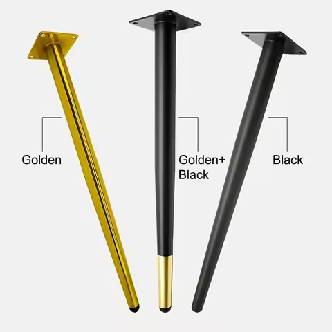 1 Piece Furniture Legs Feet Chair Tapered Furniture Metal Feet Dressing Table Legs High Table Feet f