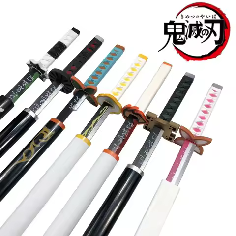 Anime Original Demon Slayer Katana Cosplay props Sword Zenitsu Tokitou Muichiro Kochou Shinob Kyouju