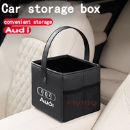 Audi Car storage box car armrest box backrest foldable storage box car multifunctional organizer hig