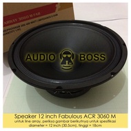 Promo Terbaru Speaker Acr 12" Fabulous 3060 Acr 12 Inch Fabulous / 12"