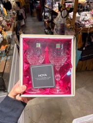 日本製Hoya 水晶玻璃酒杯