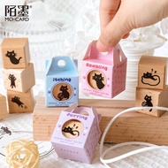 MOMO Mr Edgar Wooden Stamp