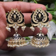 Indian earrings bell earrings/ Indian bell earrings/ jhumka earrings/ meenama earrings/ dinner earri