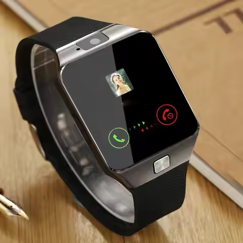 DZ09 Smart Watch With Camera Multi Language Wrist Watch SIM Card Touch Screen Smartwatch For IOS And