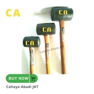 HITAM Large Rubber Hammer / Black Rubber Hammer / Craftsman's Hammer