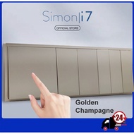 Simon I7 Series Switch  / Switches & Socket Outlet (GOLDEN CHAMPAGNE)