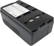WOLWES Battery Replacement for HITACHI P/N: H3875E, P108, VM210E, VM-C1A, VM-E10, VM-E10A, VM-E10E, 