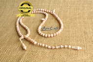 Kalung Tasbih Cantik Biji Kayu Bidara Sidr Arab Laut ASLI 99 Butir