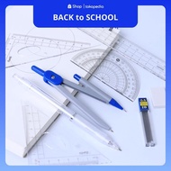Bantex Ruler Bow Pen / COMPASS Drafting Set BE5011