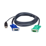 ATEN KVM Dedicated Cable 2L-5202U 1.8m 3m 5m USB Interface Switcher With Three-In-One SPHD Connector