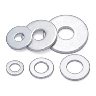 4.8 Grade Carbon Steel Galvanized Thin Flat Washer Screw Washer Washer Shelf Metal Stop Ring M3M4M5M