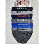 [3Pcs] Reebok Men's Panties/Reebok Adult CD