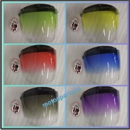 Heath Visor 3 Botton Two Tone 2 Colour Bogo SGV MS88 NS88 Helmet Buttons