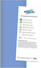 NANOLAP PSA Lapping Film, 1 Pc 40 Micron (300 Grit) Adhesive Polishing Paper, 4-1/4” x 11” Microfini