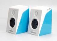 電腦桌面HIFI小音響(第一眼950)-藍白色