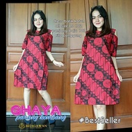 GHAYA MODERN WOMEN'S DRESS, Party DRESS, Batik DRESS to the Church