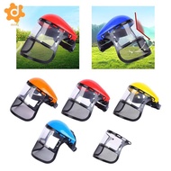 [utruiut0k] Chain Saw Face Shield, Protective Hat, Multifunctional Lightweight Sturdy Grass Whacking