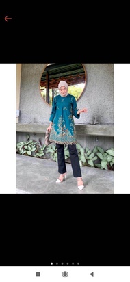 TUNIK BATIK JUMBO ATASAN WANITA MODERN Renata