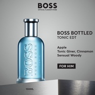 น้ำหอมผู้ชาย BOSS Bottled Tonic Eau De Toilette For Men - Apple Cinnamon Sensual Woody Notes - Orien
