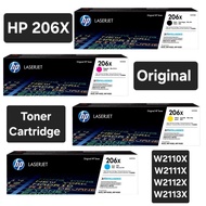 ORIGINAL HP Toner 206 206A 206X Black Cyan Magenta Yellow 2110X W2110A LaserJet Pro M255dw M255nw MF