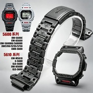 Suitable for GSHOCK Casio DW5600 Modified Case Strap Set GWB5600 5610 Retro Crow Heart