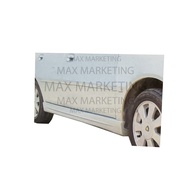 PROTON WAJA  E46 V2 SIDE SKIRT (PU GETAH ) SKIRT LIP BODYKIT