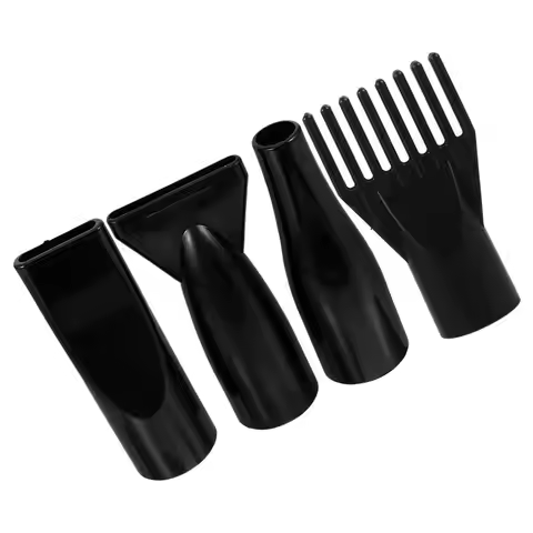 4Pcs Dog Grooming Dryer Nozzle Set Hair Dryer Diffuser Attachment Nozzle for Pets ABS Material Safe 