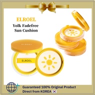 [ELROEL] ✨Yolk Fadefree  Sun Cushion, 15g