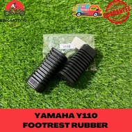 Yamaha Y110 SS SS2 Front Footrest Rubber Getah Pemijak Kaki Depan Anti-Slip High Quality Damping Rub