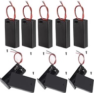 16PCS AA Battery Holder with Switch and Screws, 8PCS AA Battery Holder,8PCS Screws, 2 x 1.5V 2AA 2Sl